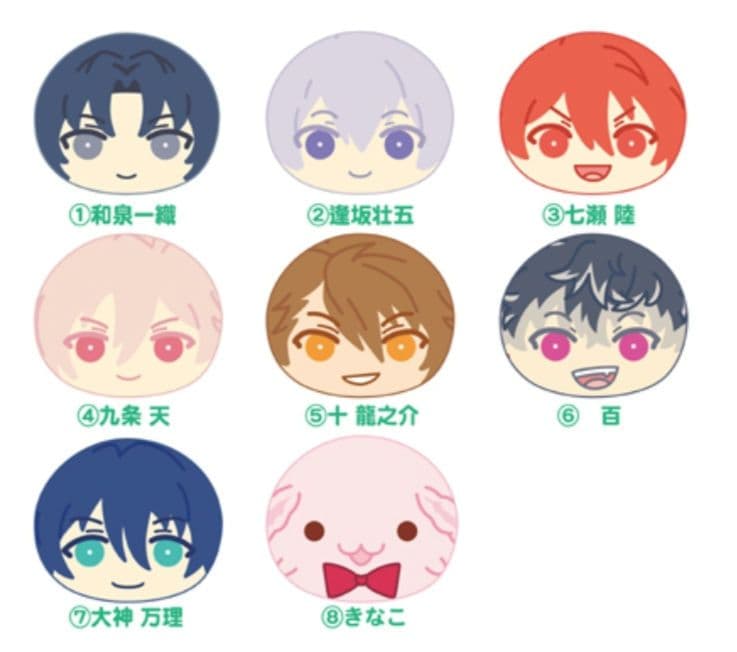 アイドリッシュセブン おまんじゅうにぎにぎマスコット1 BOX　アイナナ