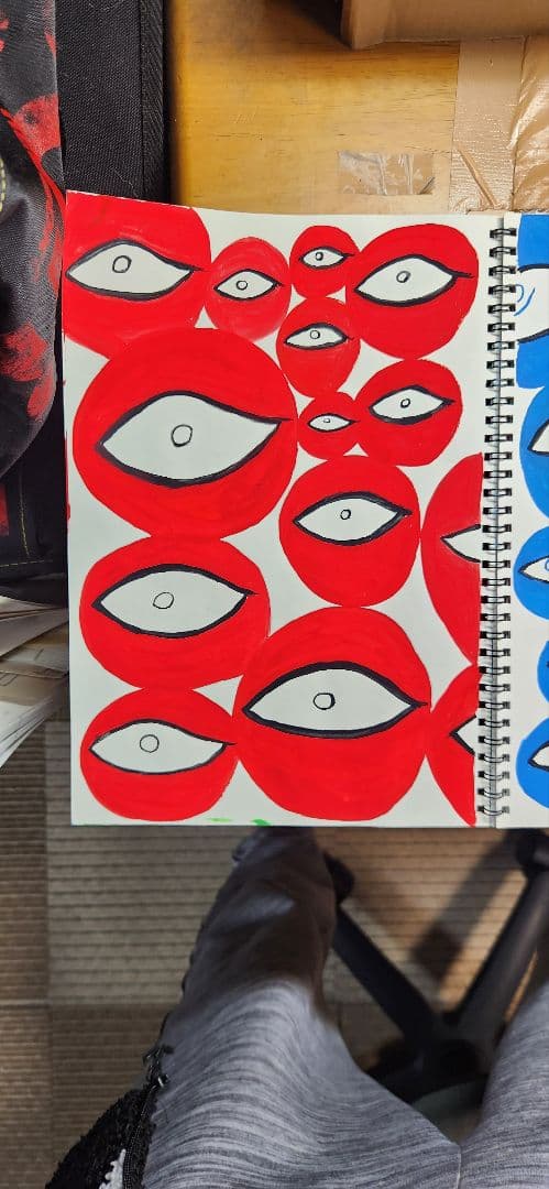 僕がうつ病だった時に描いた絵 有名になって生きてたらいいことあるって証明します