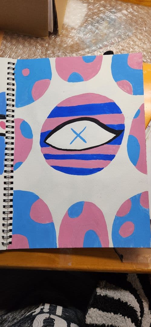 僕がうつ病だった時に描いた絵 有名になって生きてたらいいことあるって証明します