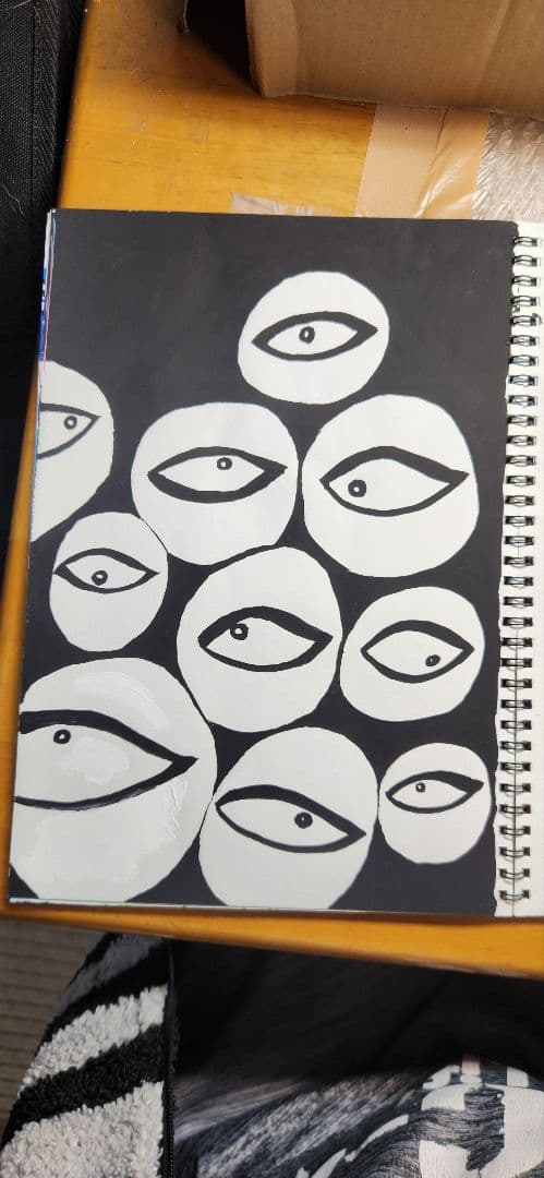 僕がうつ病だった時に描いた絵 有名になって生きてたらいいことあるって証明します