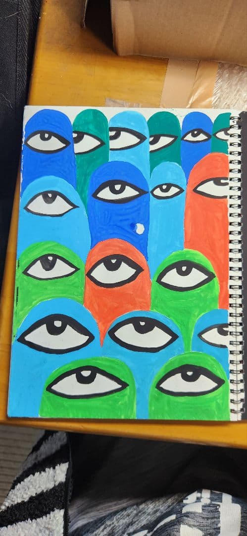 僕がうつ病だった時に描いた絵 有名になって生きてたらいいことあるって証明します