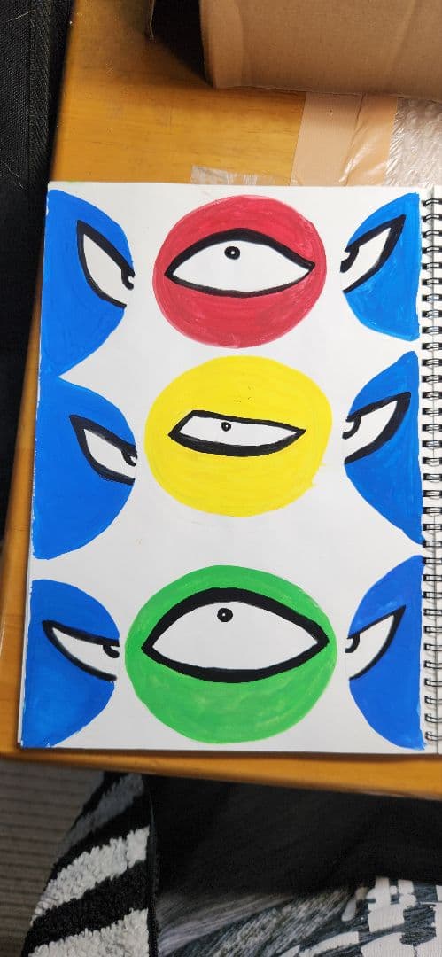 僕がうつ病だった時に描いた絵 有名になって生きてたらいいことあるって証明します