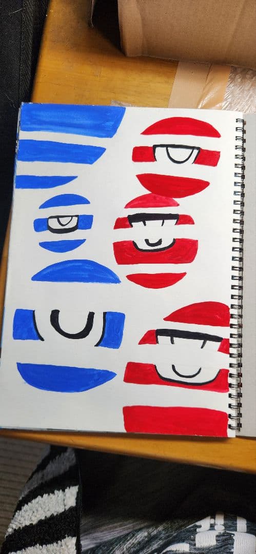 僕がうつ病だった時に描いた絵 有名になって生きてたらいいことあるって証明します