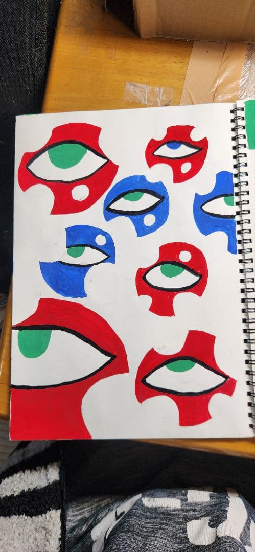 僕がうつ病だった時に描いた絵 有名になって生きてたらいいことあるって証明します