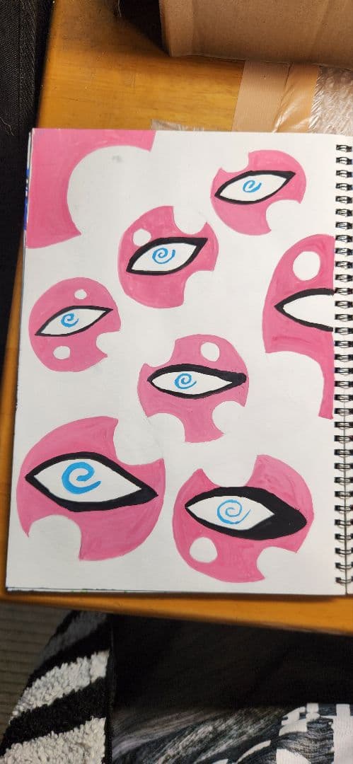 僕がうつ病だった時に描いた絵 有名になって生きてたらいいことあるって証明します