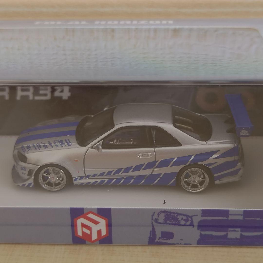 FH 1/64 R34 SKYLINE GT-R ワイスピ 628 of 999