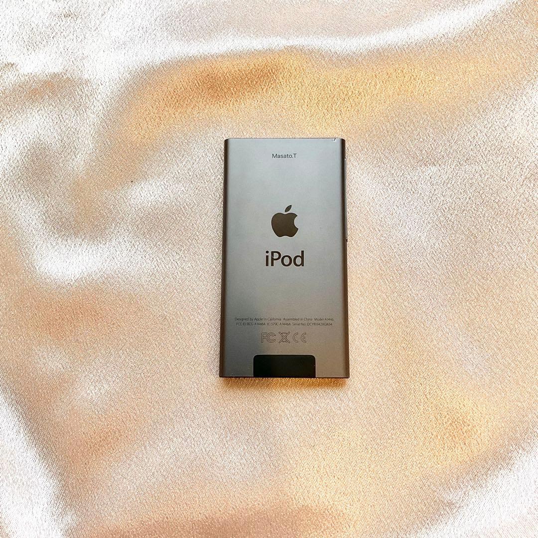 グレー色 iPod nano 第7世代 16GB アイポッドナノ 本体 X