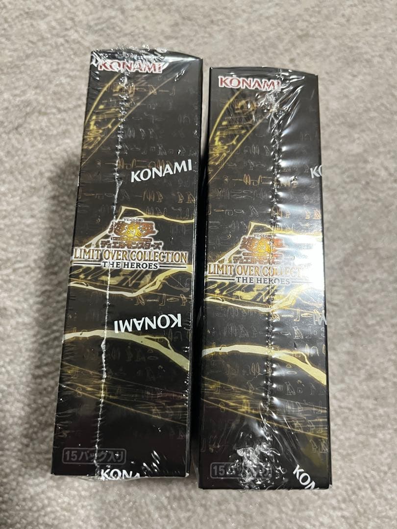 遊戯王　リミットオーバーコレクション　2BOX 未開封　シュリンク付き