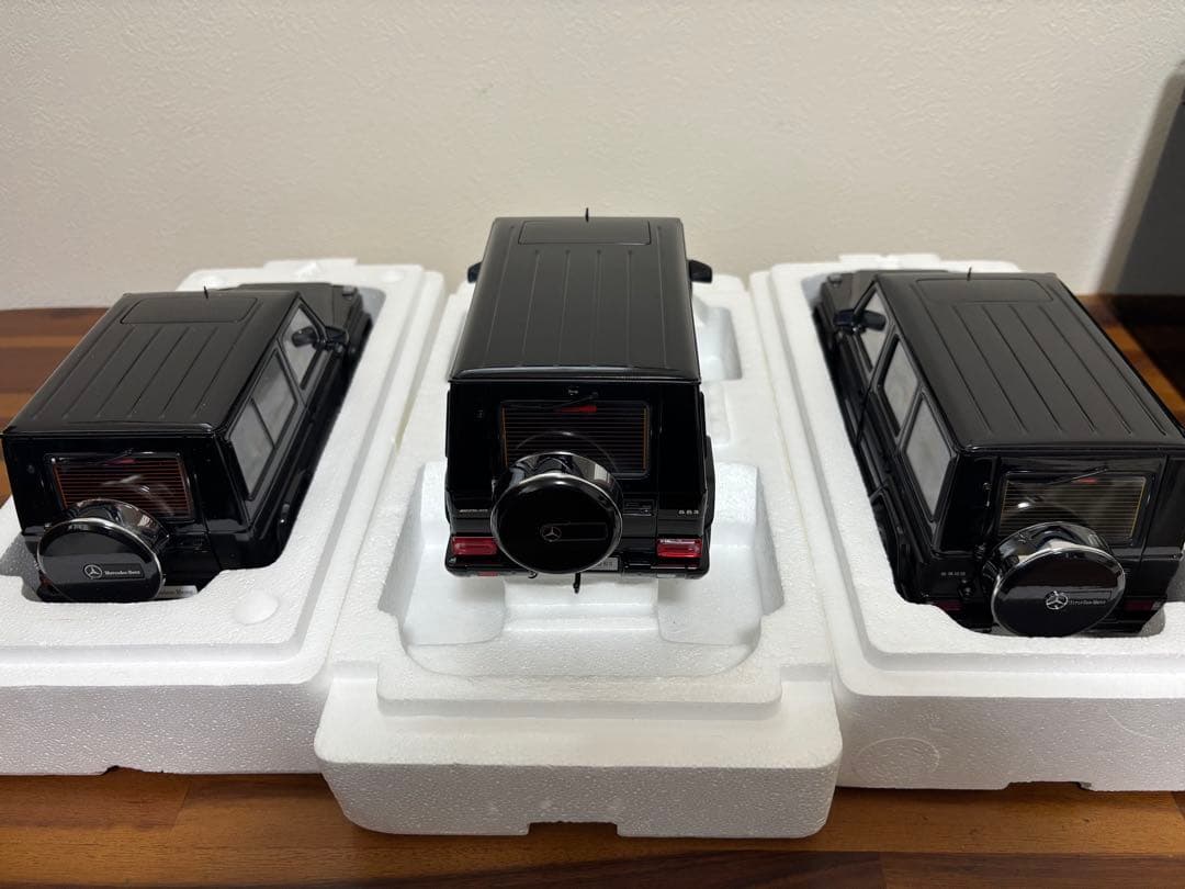 ☆美品・AUTOart☆メルセデスベンツ Gシリーズ 3台セット＋α 1/18