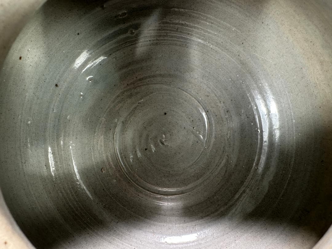 UM23-2　朝鮮古美術　李朝時代　白磁壺　古壺　時代壺　古物　韓国美術