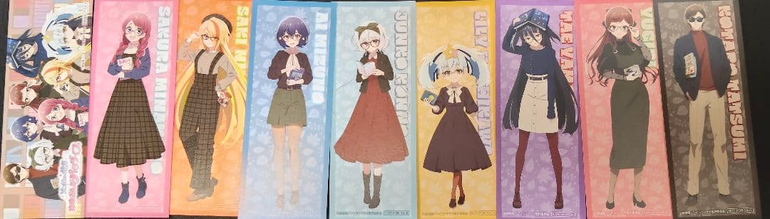 ゾンビランドサガ　書店コラボ アクリルスタンド6個、特典しおりコンプ2/22まで