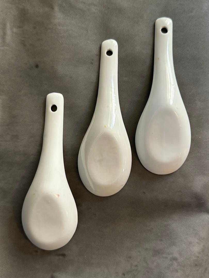★大人気★【茶碗＆れんげ３色セット／新品未使用】景徳鎮/汁碗
