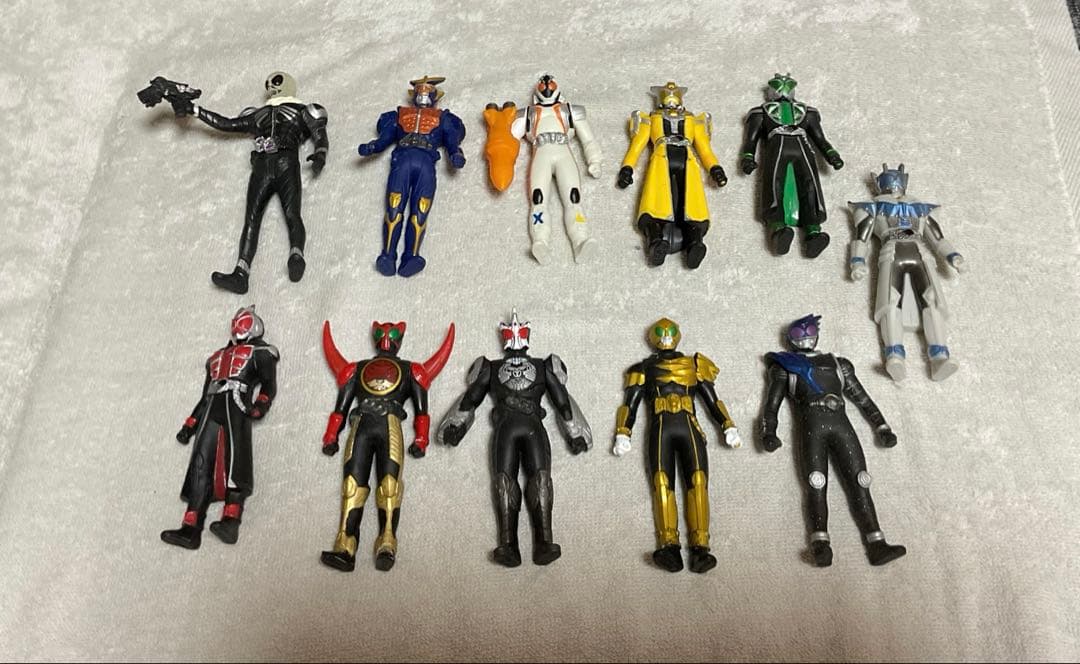 仮面ライダーソフビ　11体