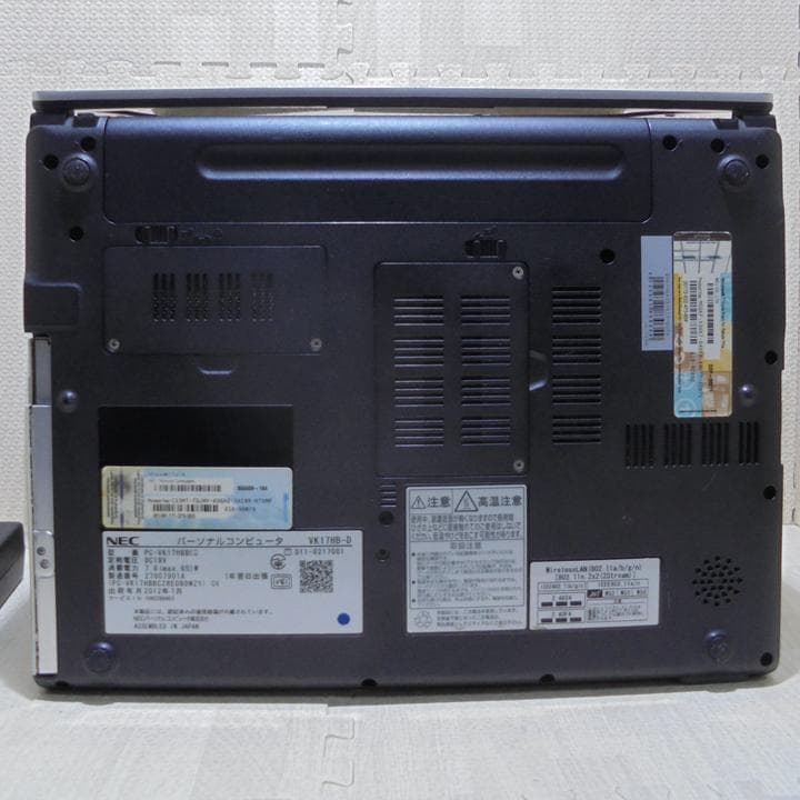 Win11 小型ノート　NEC 12型液晶／core i7／SSD／8GB／動作