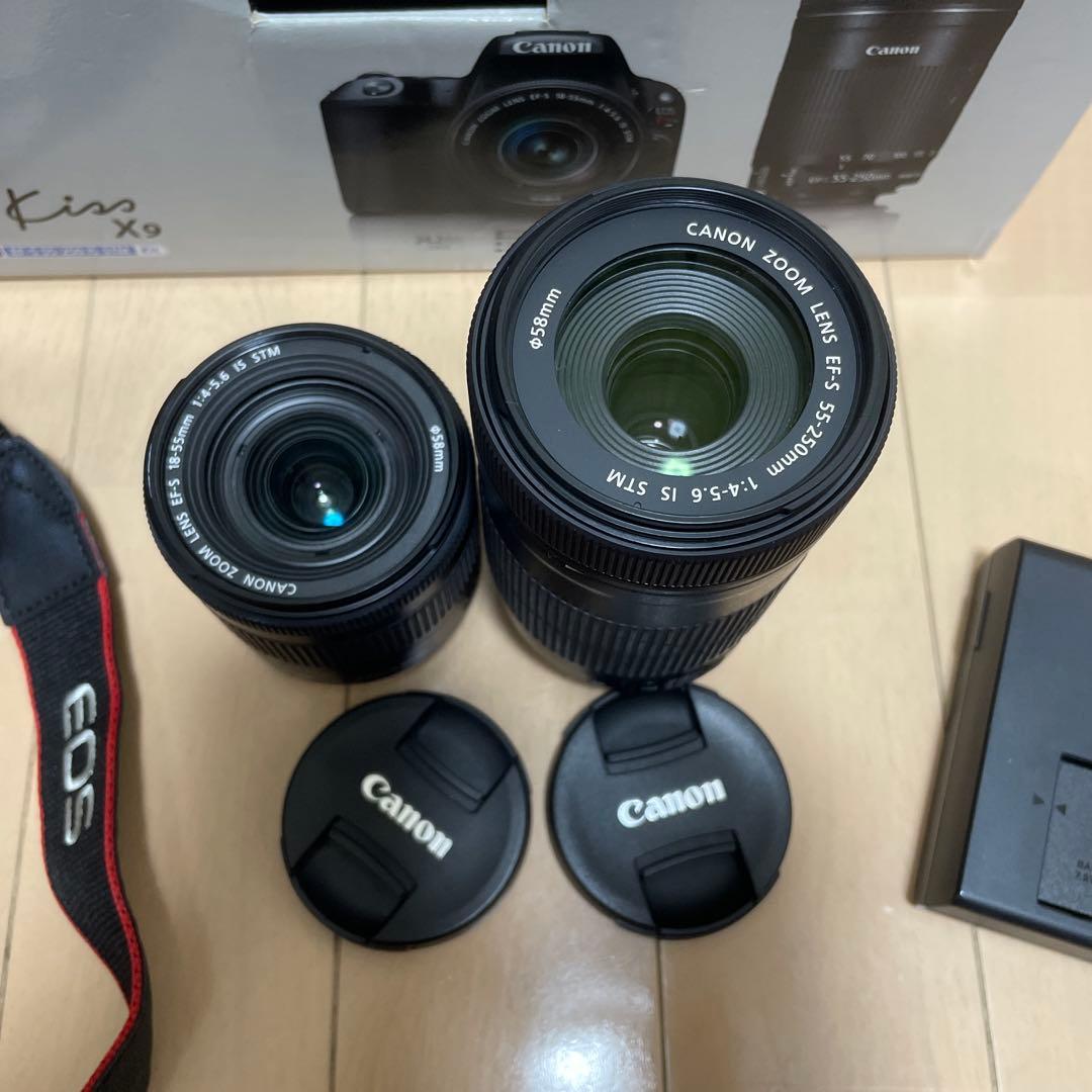 Canon EOS Kiss X9 レンズ2本付き