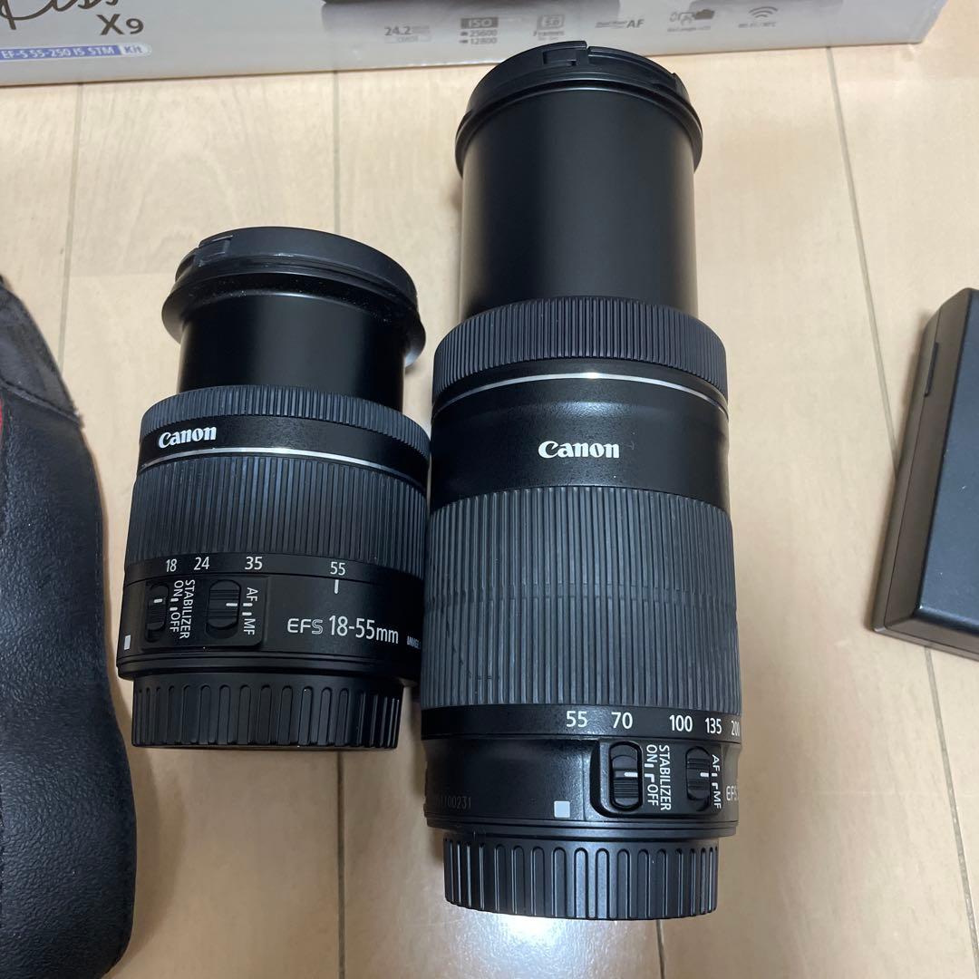 Canon EOS Kiss X9 レンズ2本付き