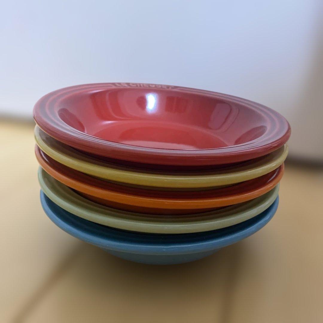 ル・クルーゼ　ミニラウンドディッシュ 15 cm 未使用