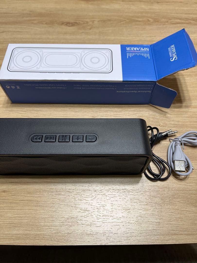 Prilech ポータブルスピーカー　Type-C充電 アウトドアなど