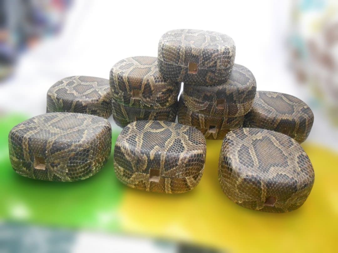 現品販売(送料無料)13.980円　沖縄三線専用　蛇皮強化胴10個からお一つ選択