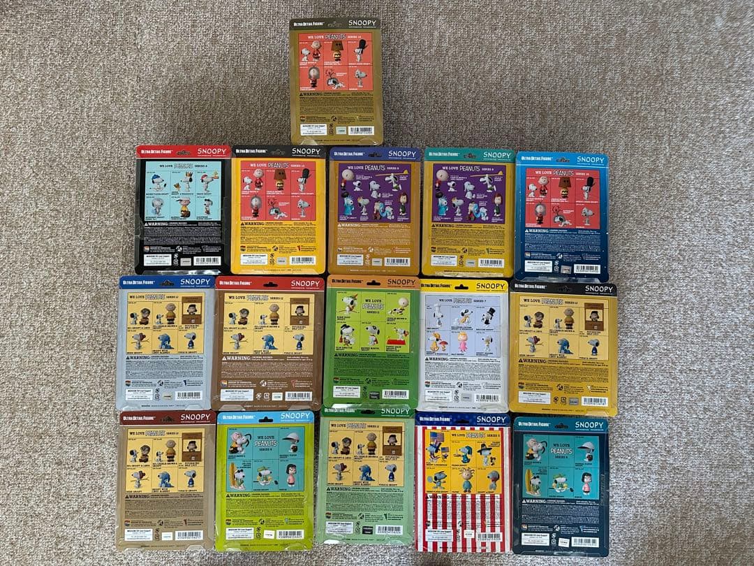 スヌーピー フィギュア メディコムトイ　PEANUTS 16体セット売り