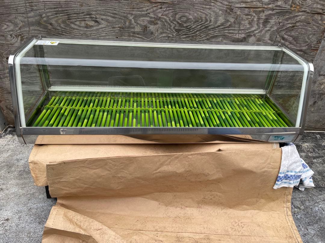 中古品　食品保存容器 ステンレススチール・ガラス製