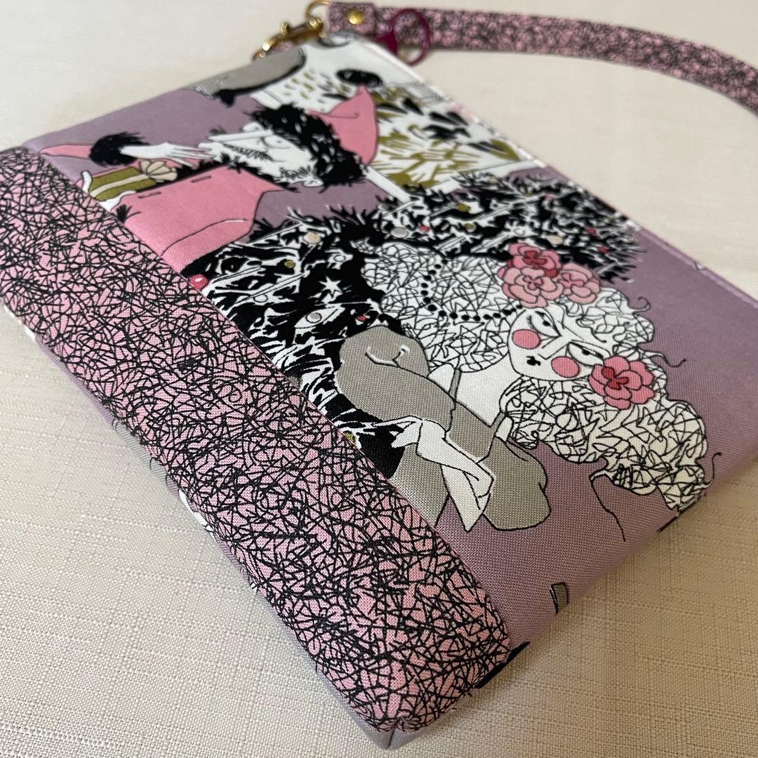 ♡20㎝ファスナーポーチ♡ハンドメイド　アレキサンダーヘンリー
