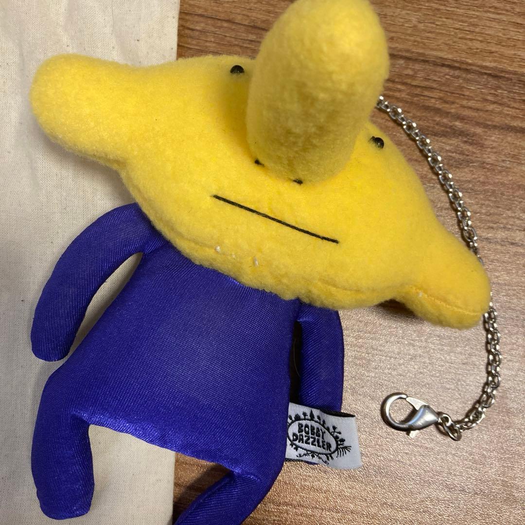 【新品】ボビーダズラー キーホルダー　巾着付き　ハンドメイド　一点物
