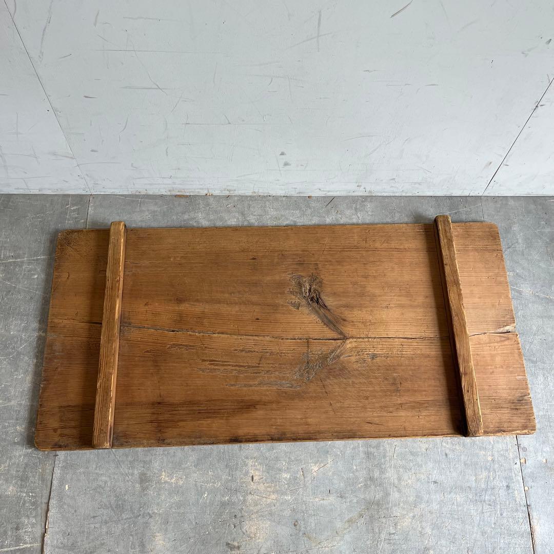 アンティーク 展示台 ボード 天板 看板 無垢材 古道具 シャビー z529