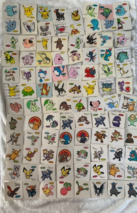 ポケモン　デコキャラシール　パン