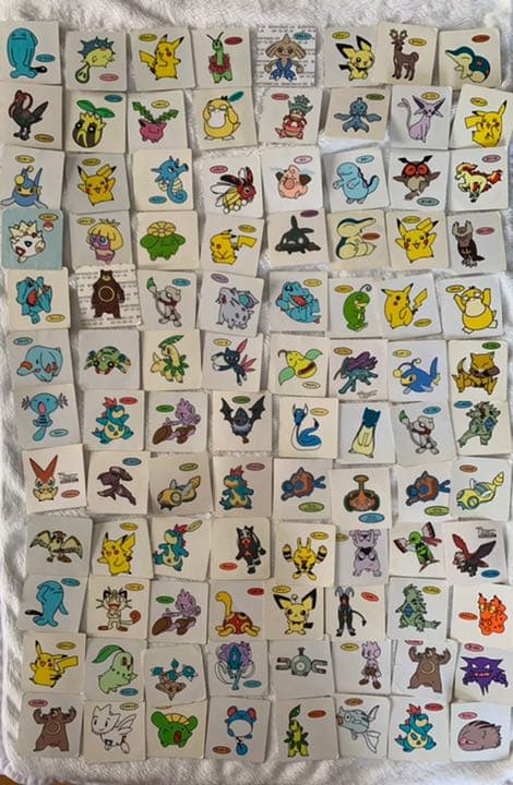 ポケモン　デコキャラシール　パン