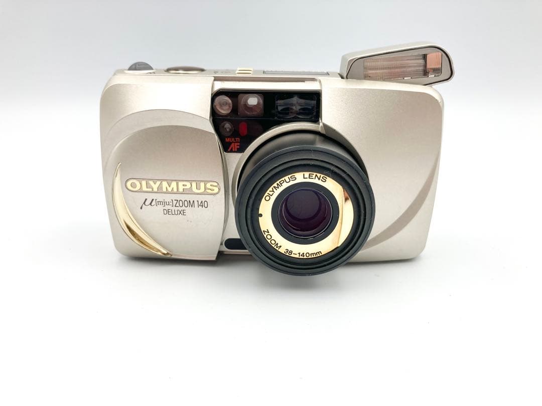 【完動品】μ-zoom 140 DX コンパクトカメラ　動作確認済み　C70