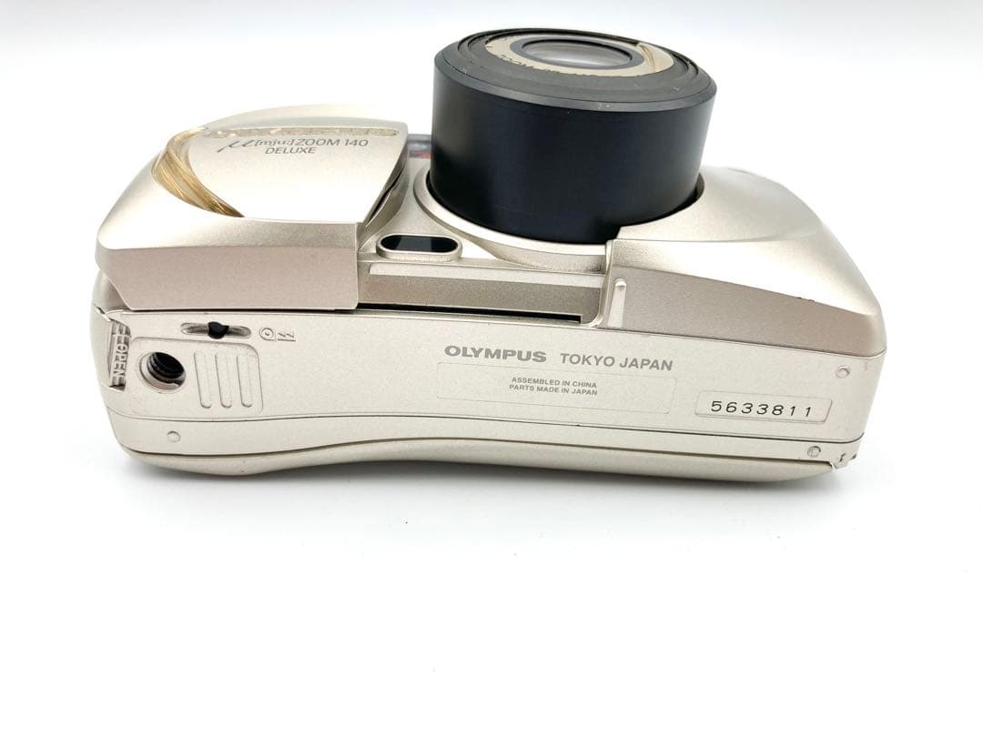 【完動品】μ-zoom 140 DX コンパクトカメラ　動作確認済み　C70