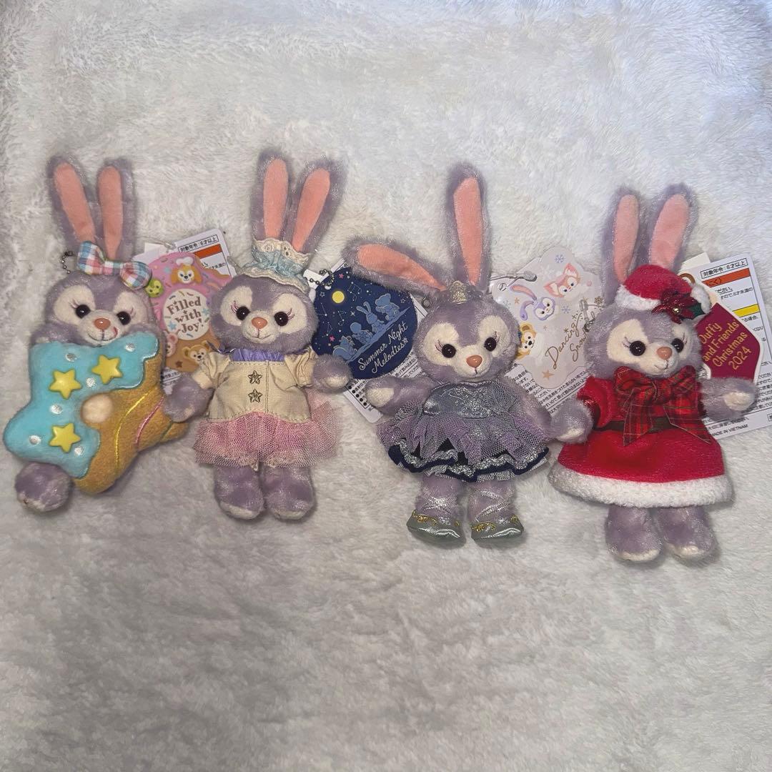 ディズニー ステラルー ぬいぐるみバッジ ぬいぐるみストラップ セット