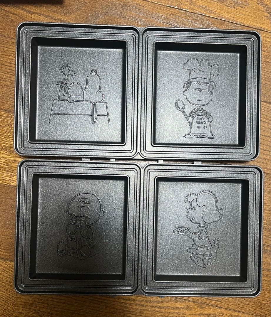 Bruno BOE092 PEANUTS グリルサンドメーカーダブル　スヌーピー