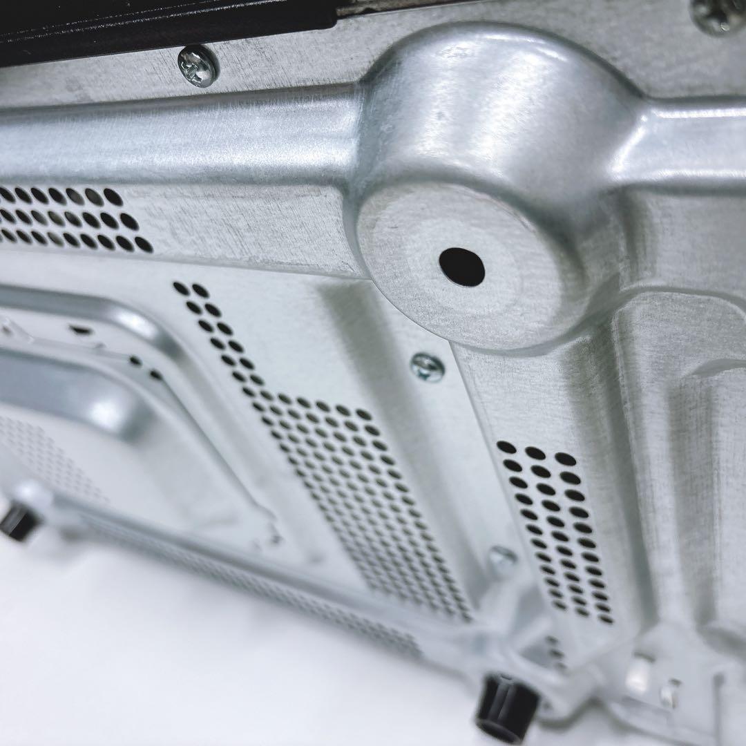 ①訳あり難ありSHARPフラット 角皿付きオーブンレンジ2021年製ブラック黒色