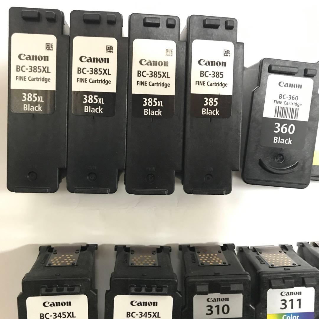 【純正】使用済み Canon インク カートリッジ 11個