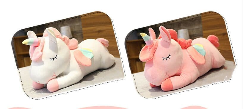 かわいいユニコーンのぬいぐるみ