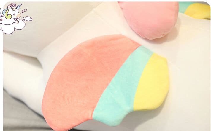 かわいいユニコーンのぬいぐるみ