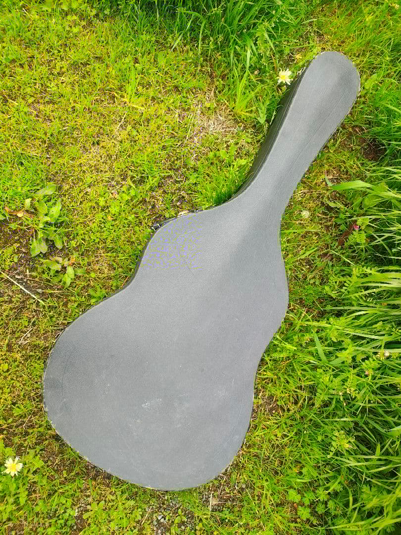 美品 レアなピアノブラックJUNO EA-FC50/BK プリアンプ付エレアコ