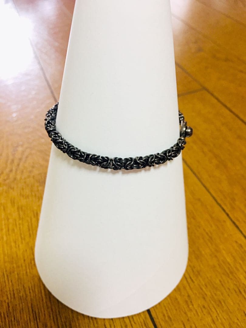 ビザンチン編み　ブレスレット【美品】【価格交渉可】【一点物】