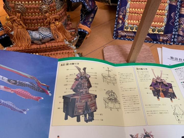 鎧飾りセット