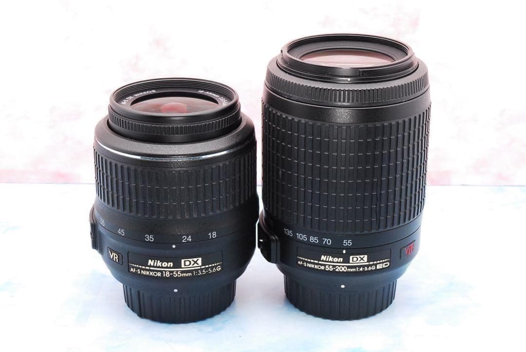 Nikon D5600✨一眼レフカメラ✨望遠レンズ付✨スマホ転送✨入学式