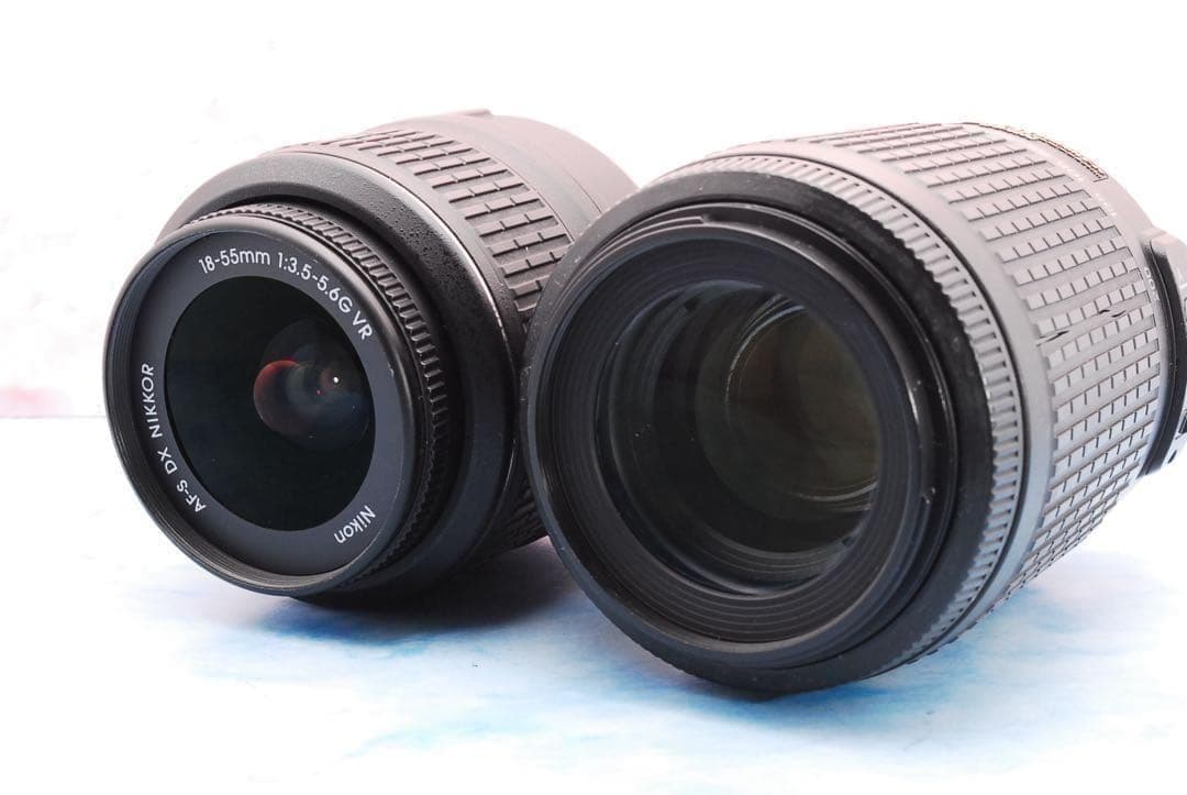 Nikon D5600✨一眼レフカメラ✨望遠レンズ付✨スマホ転送✨入学式