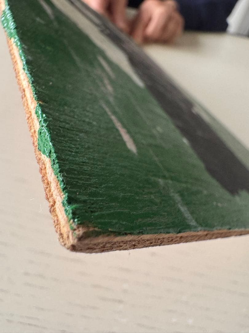 ジャン ミシェル バスキア VIEW 板 原画 手書き 画廊認識票 サイン入