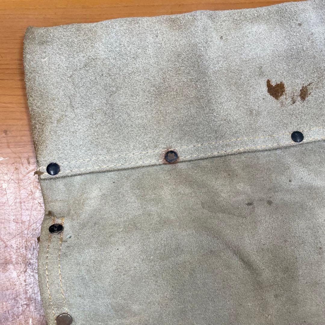 本革スエード 園芸用腰袋 ガーデニング用 DIY用　大工道具 盆栽道具