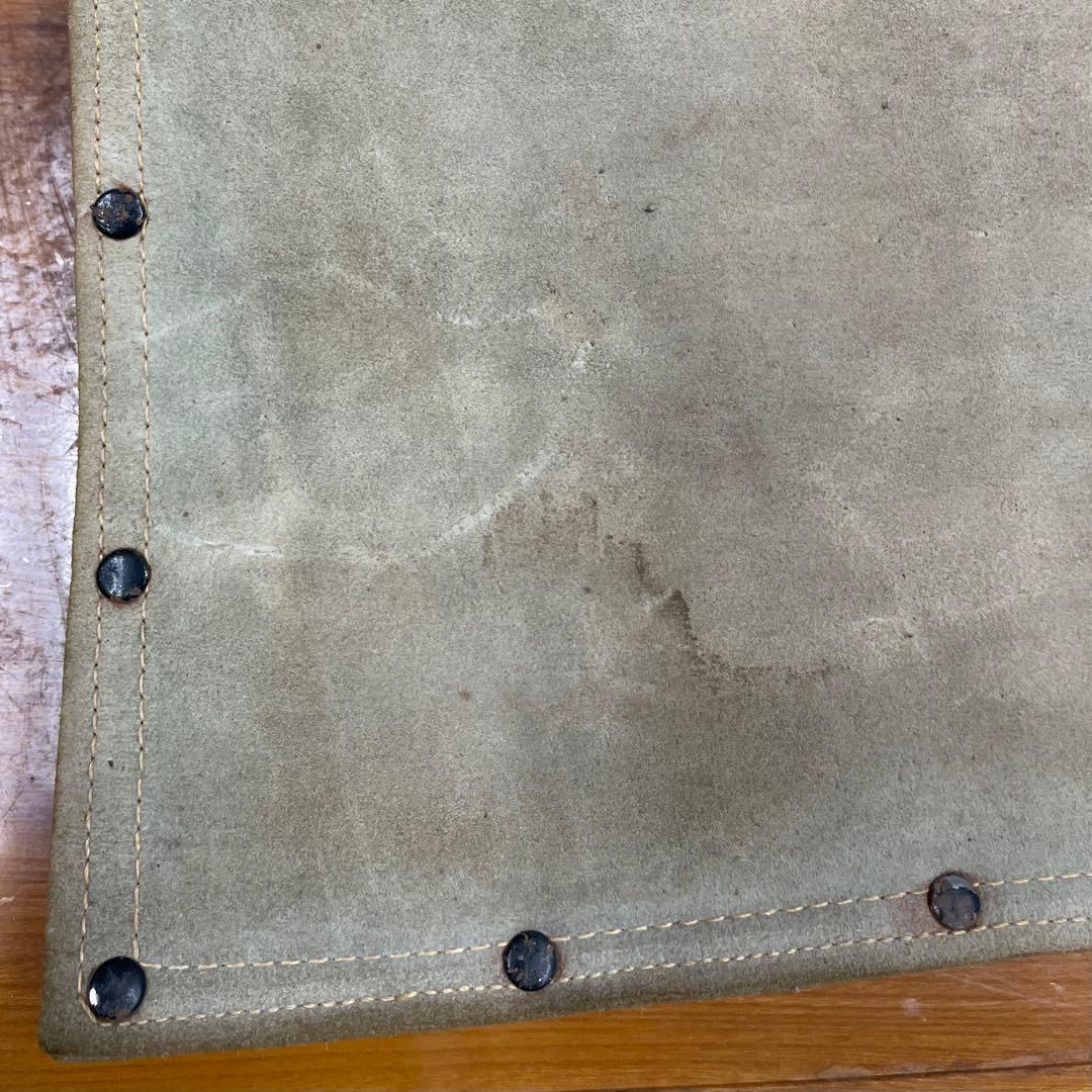 本革スエード 園芸用腰袋 ガーデニング用 DIY用　大工道具 盆栽道具