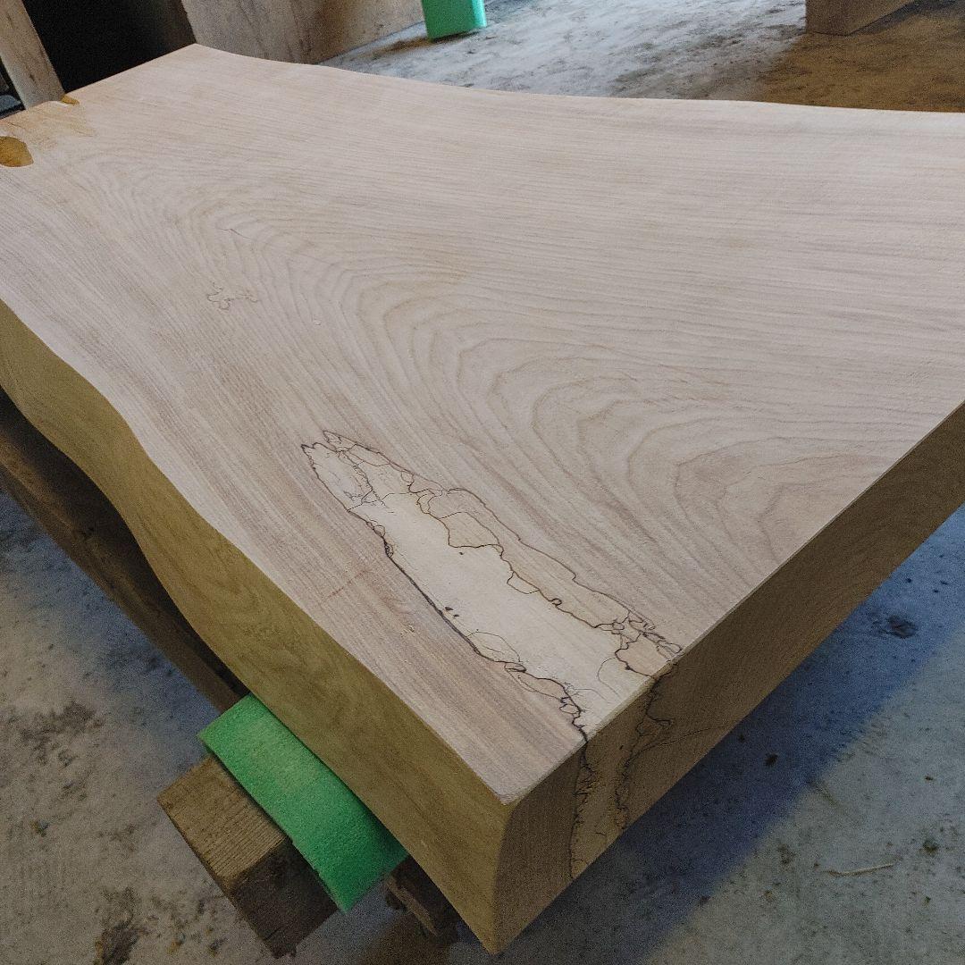 送料込み　セン　栓　一枚板　無垢材　天板　テーブル　カウンター DIY　番号67