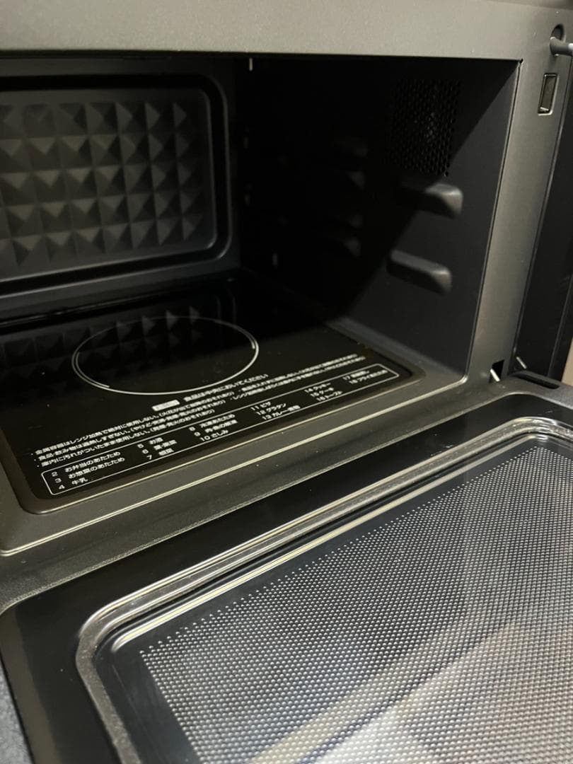 山善 YAMAZEN オーブンレンジ NERP-018FV(B) 2023年製