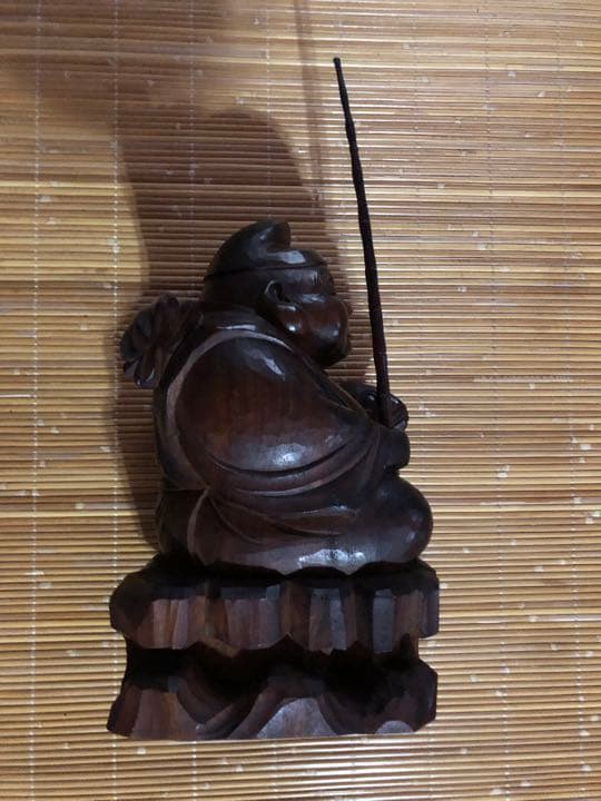 縁起物！　木彫りの蛭子様