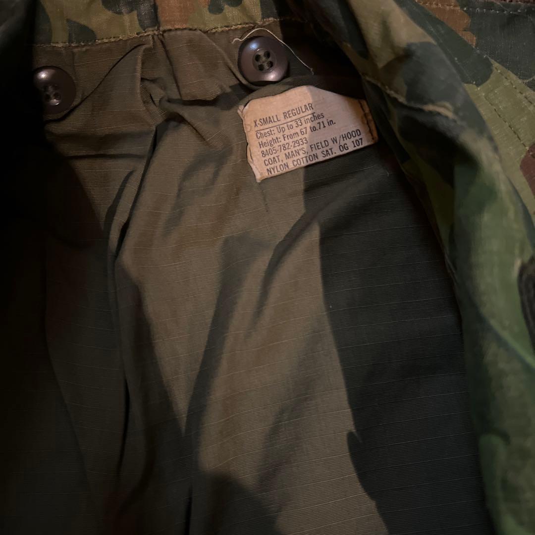 60年代　実物　米軍　ベトナム戦　ミッチェルパターン　ミッチェルカモ　M65